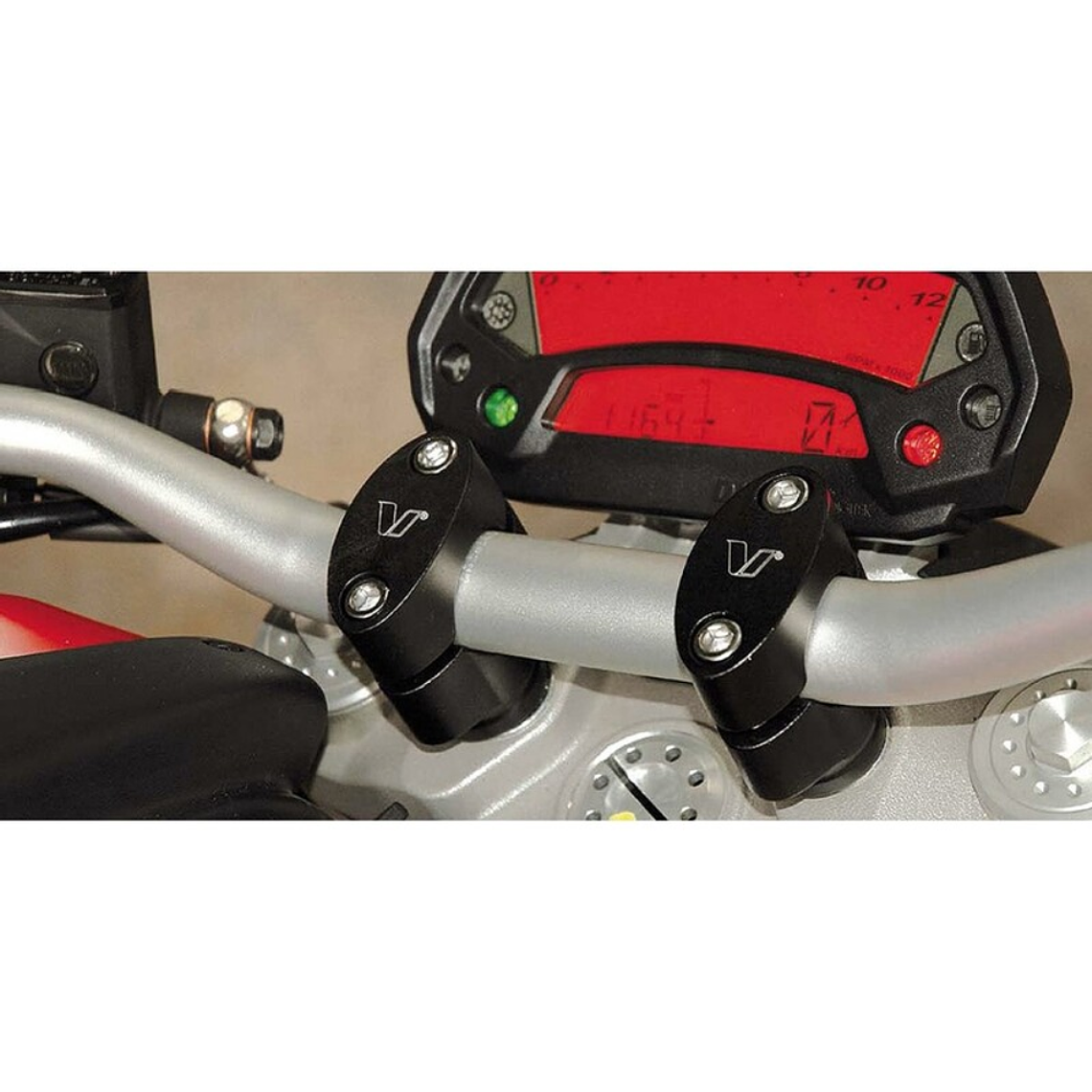 Suporte Mesa de Guiador 28,6 mm (Preto Mate) 4