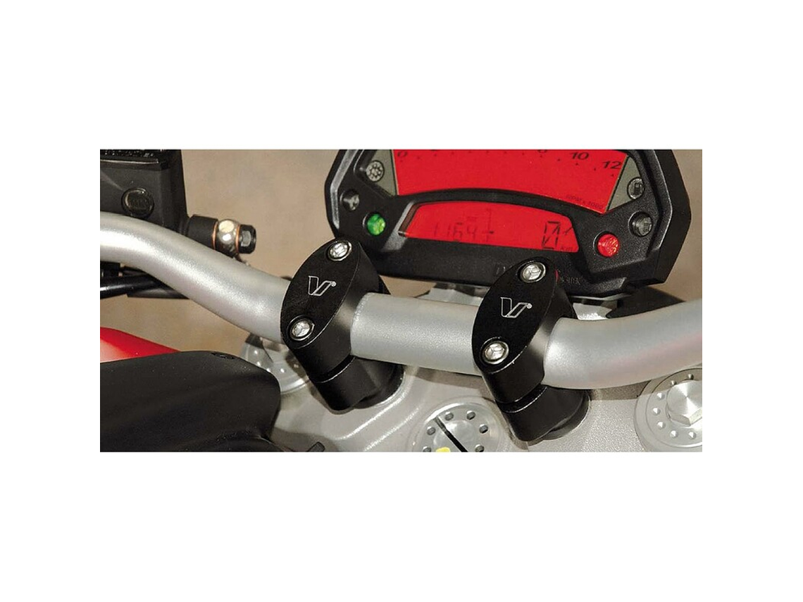 Suporte Mesa de Guiador 28,6 mm (Preto Mate) 4