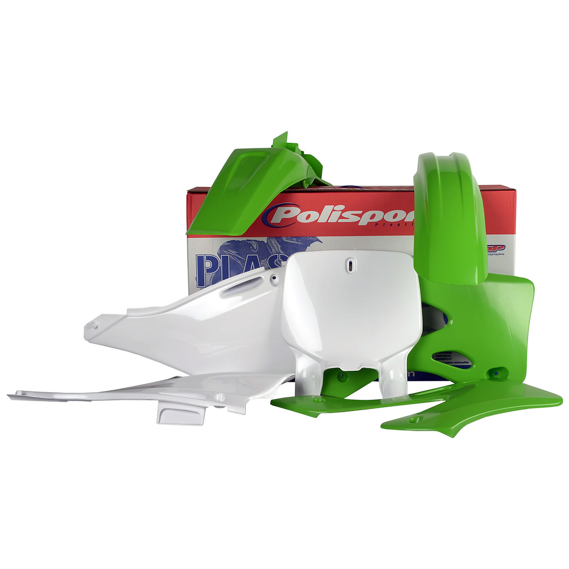 Kit Plásticos Kawasaki KX125 / KX250 1999-2002 (Cor OEM) 90089 1