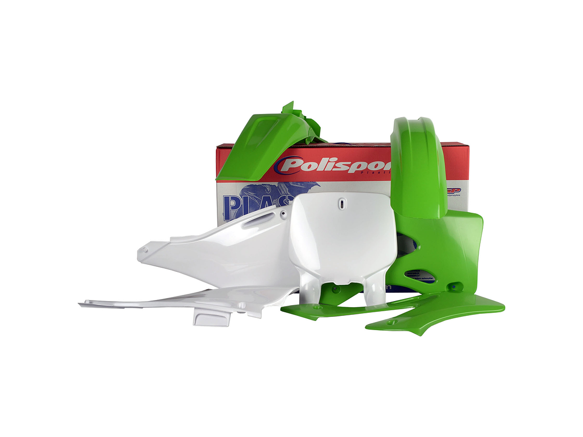 Kit Plásticos Kawasaki KX125 / KX250 1999-2002 (Cor OEM) 90089 1