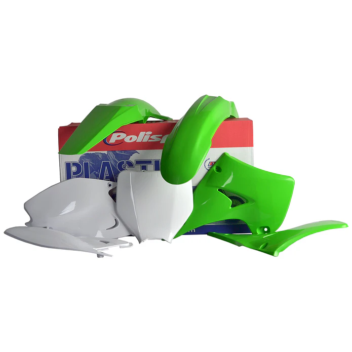 Kit Plásticos Kawasaki KX125 / KX250 2003-2008 (Cor OEM) 90090 1