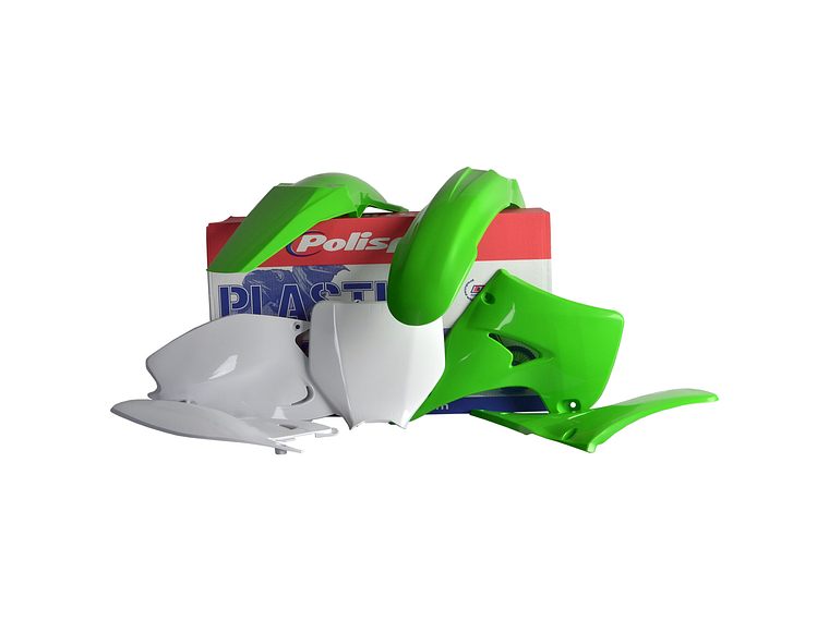 Kit Plásticos Kawasaki KX125 / KX250 2003-2008 (Cor OEM) 90090 1