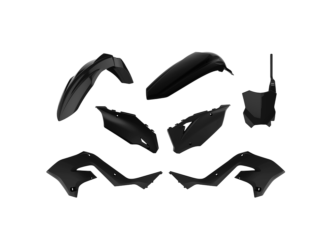 Kit Plásticos Restyling Kawasaki KX125 / KX250 2003-2008 2