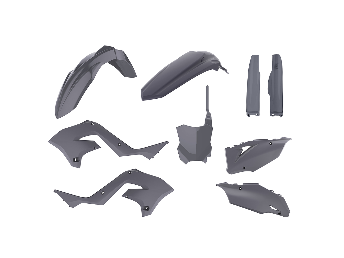 Kit Plásticos Restyling Kawasaki KX125 / KX250 2003-2008 3