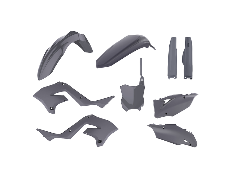 Kit Plásticos Restyling Kawasaki KX125 / KX250 2003-2008 3