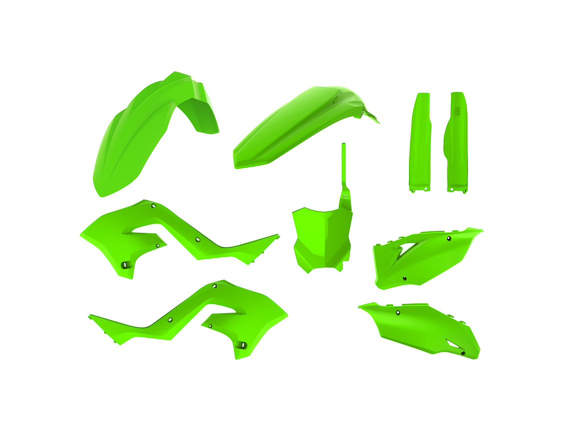 Kit Plásticos Restyling Kawasaki KX125 / KX250 2003-2008 4