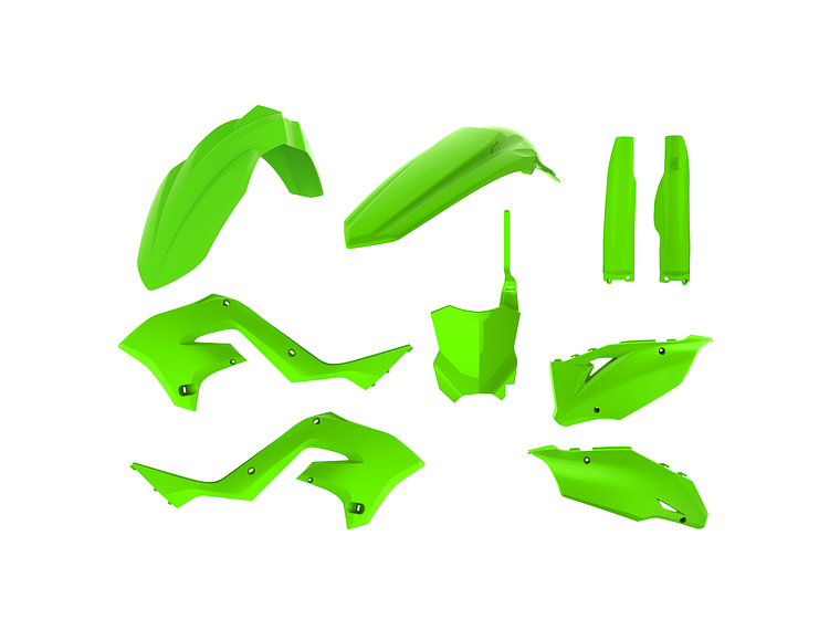 Kit Plásticos Restyling Kawasaki KX125 / KX250 2003-2008 4