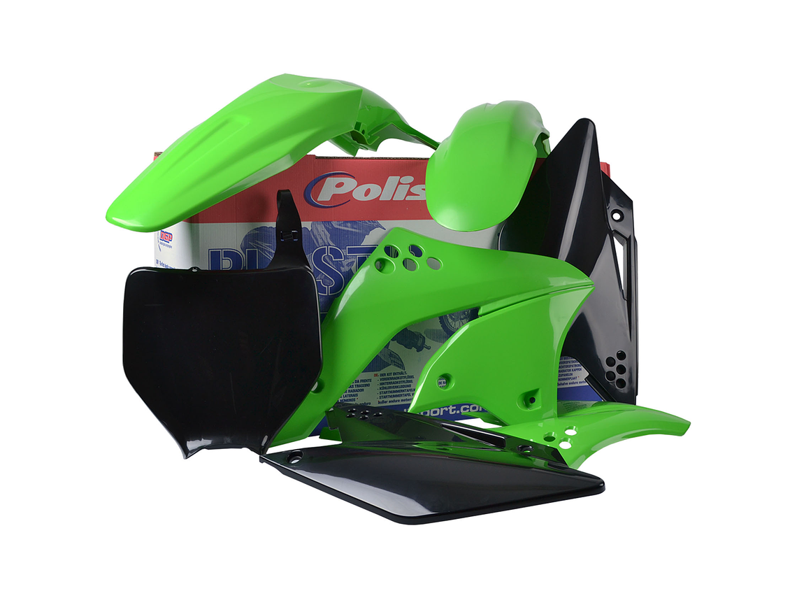 Kit Plásticos  Kawasaki KX250F 2006-2008 (Cor OEM) 90113 1