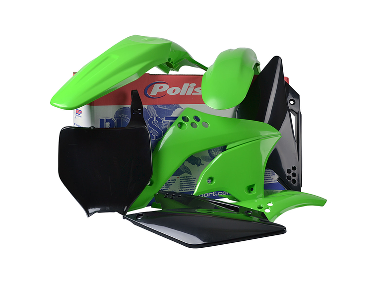 Kit Plásticos  Kawasaki KX250F 2006-2008 (Cor OEM) 90113 1