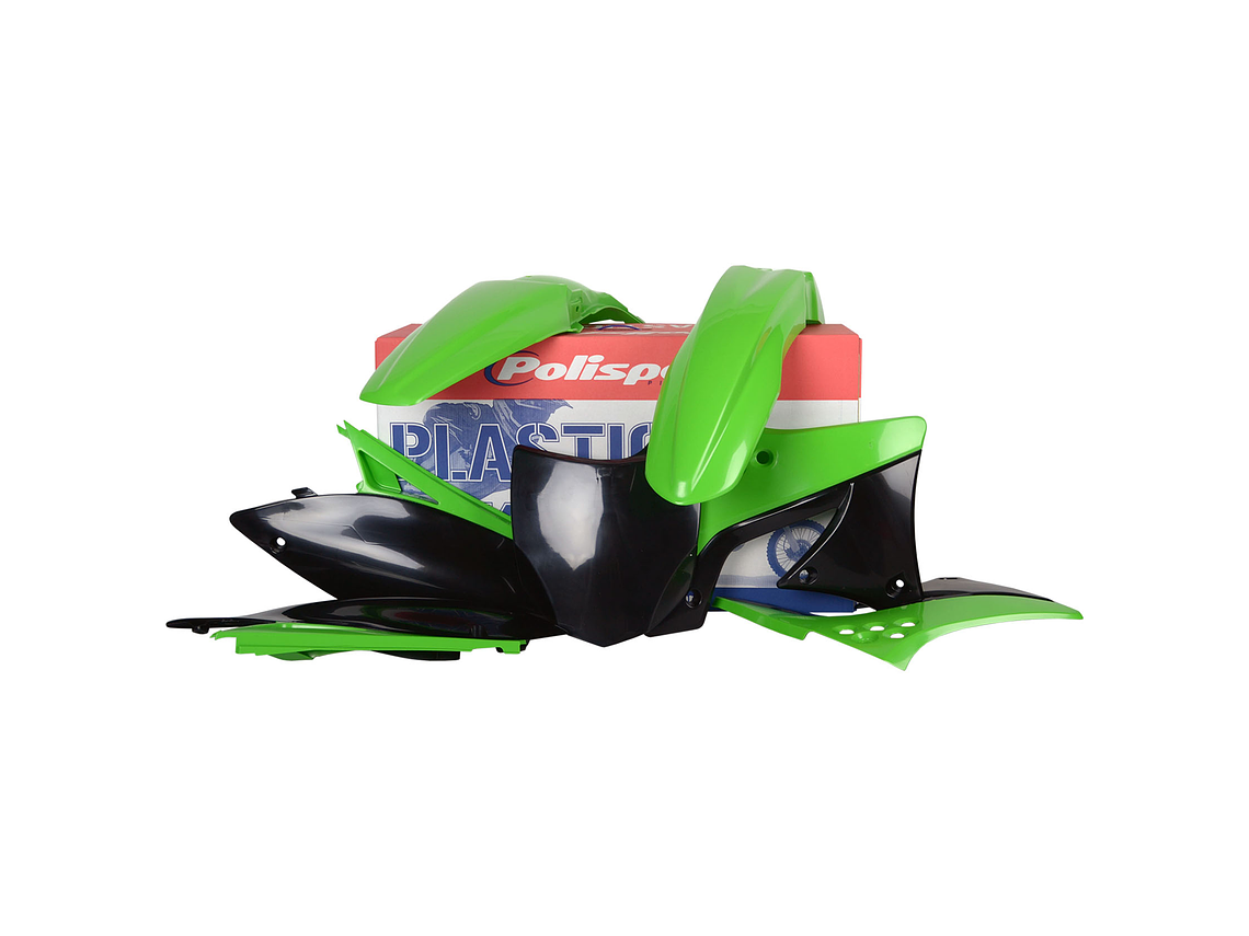 Kit Plásticos Kawasaki KX250F 2009-2012 (Cor OEM)  2