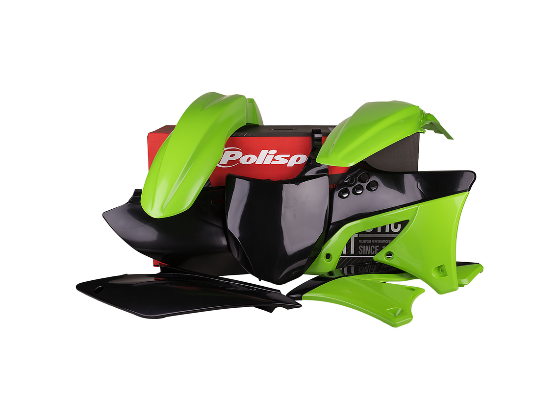 Kit Plásticos Kawasaki KX250F 2009-2012 (Cor OEM)  3