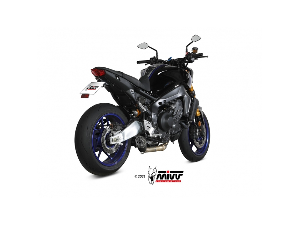Escape Completo MIVV X-M5 Preto Yamaha MT-09 / SP 2021-2023 2
