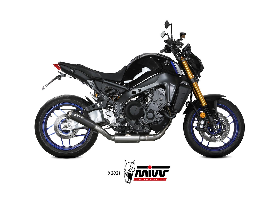 Escape MIVV X-M1 BLACK INOX Preto Yamaha MT-09 / SP 2021-2023 1