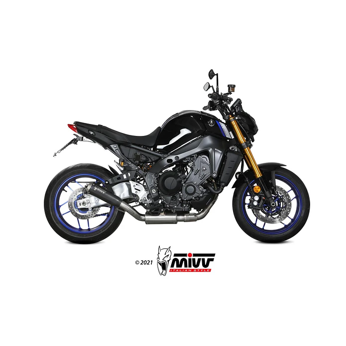 Escape MIVV X-M1 BLACK INOX Preto Yamaha MT-09 / SP 2021-2023 1
