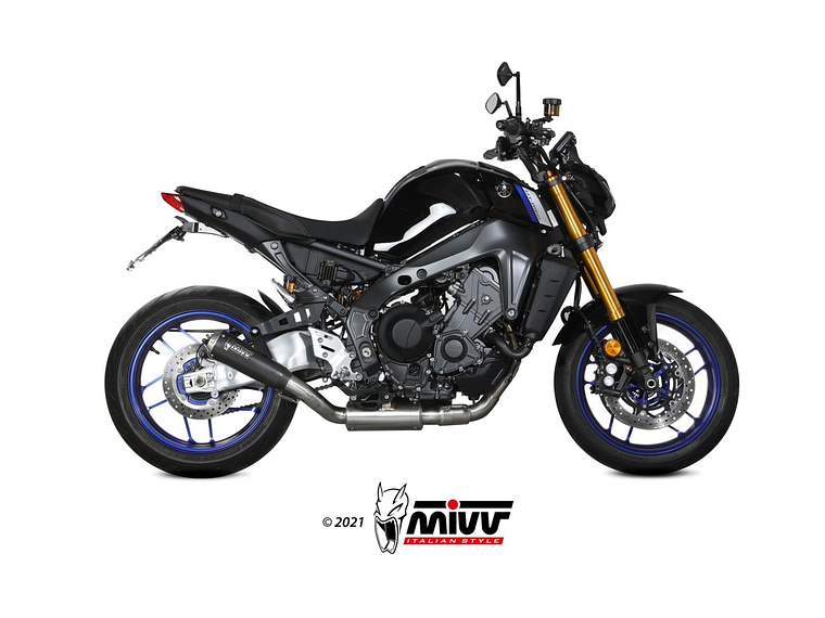 Escape MIVV X-M1 BLACK INOX Preto Yamaha MT-09 / SP 2021-2023 1