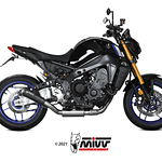 Escape MIVV X-M1 BLACK INOX Preto Yamaha MT-09 / SP 2021-2023