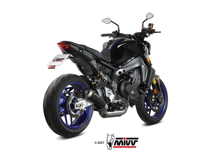Escape MIVV X-M1 BLACK INOX Preto Yamaha MT-09 / SP 2021-2023 2
