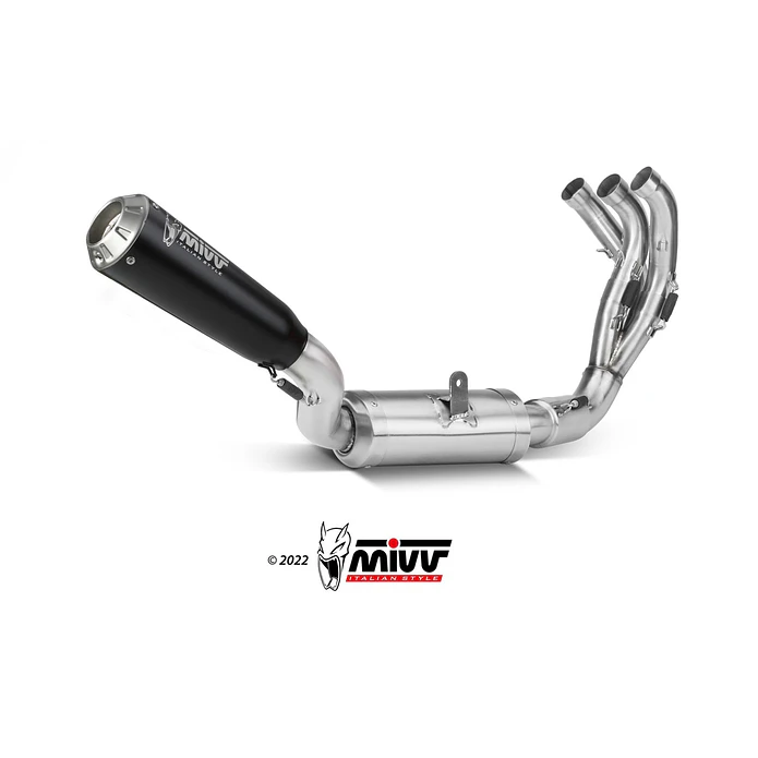 Escape MIVV X-M1 BLACK INOX Preto Yamaha MT-09 / SP 2021-2023 3
