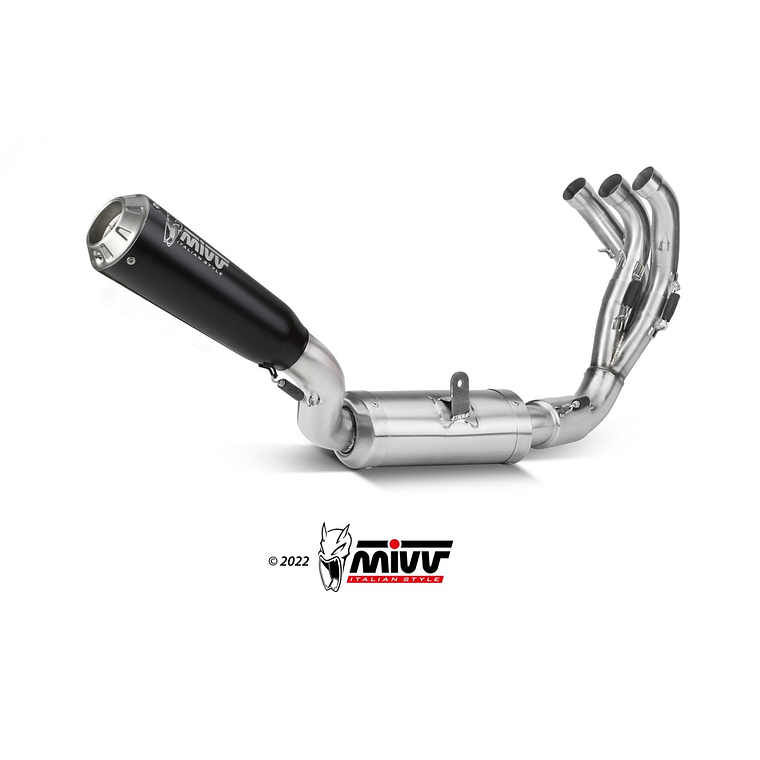 Escape MIVV X-M1 BLACK INOX Preto Yamaha MT-09 / SP 2021-2023 3