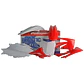 Kit Plásticos Honda CRF450R 2009-2010  - vignette 1