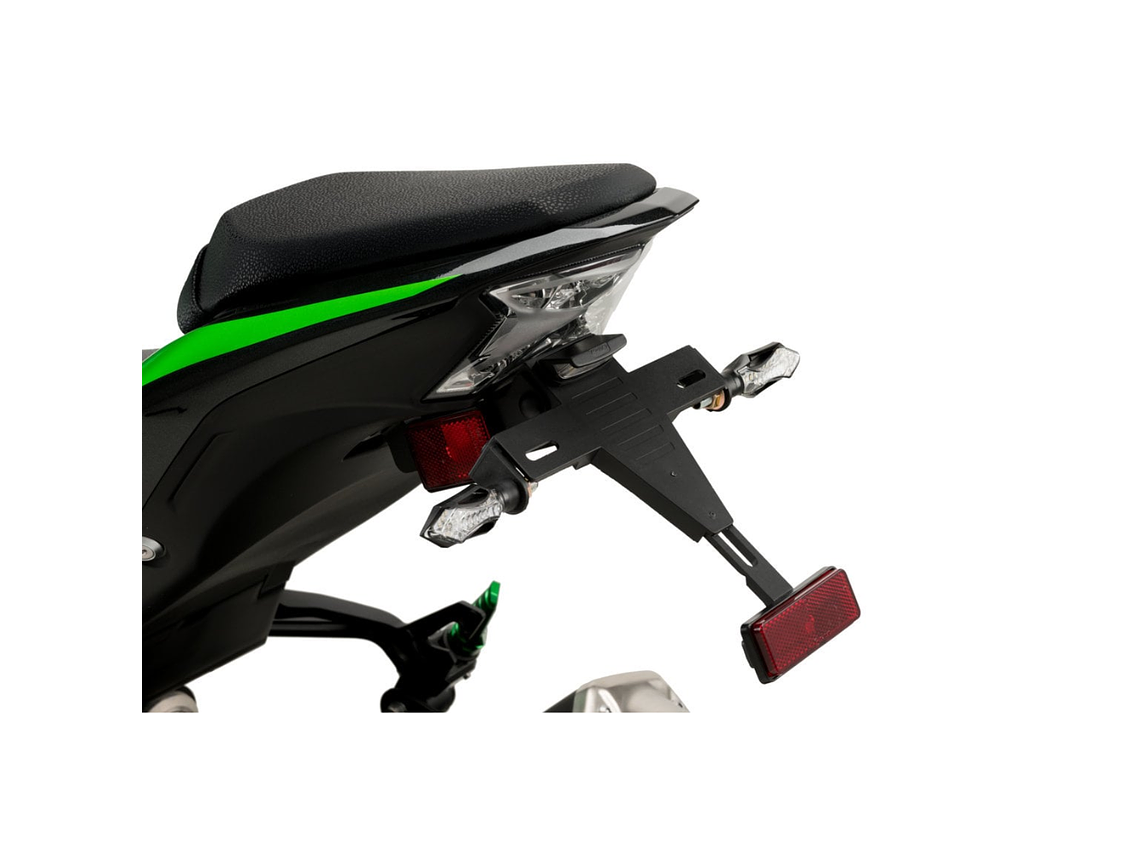 Suporte de Matrícula Kawasaki Z900 2017-2023 PUIG 9388N 2