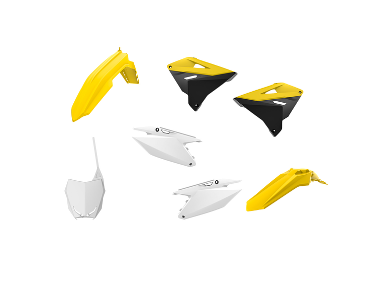 Kit Plásticos Restyling Suzuki RM125/250 2001-2008 Estilo 2018 1