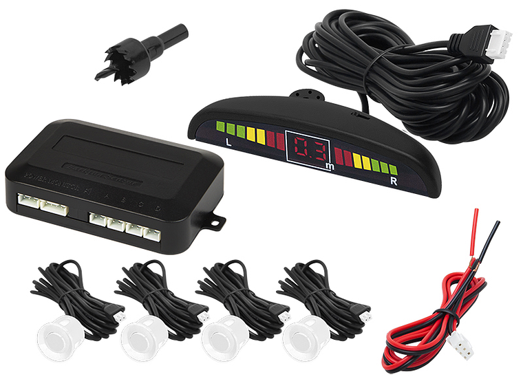 Kit 4 Sensores De Aparcamiento 22mm 3