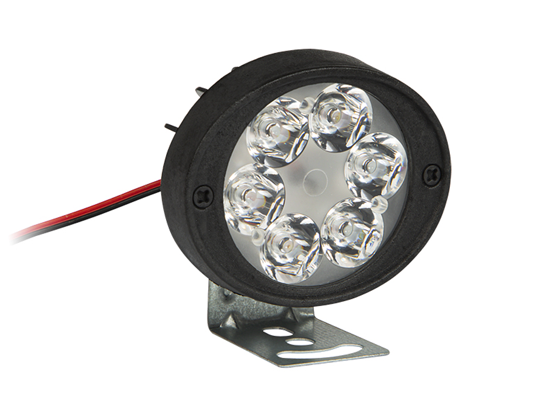 Farol de Trabalho de Carro 6 LED 12W 1