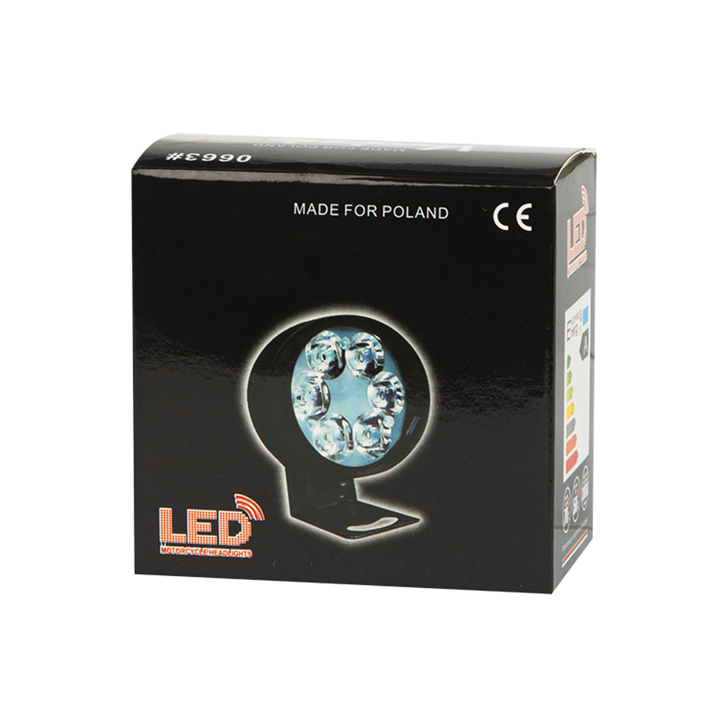 Farol de Trabalho de Carro 6 LED 12W 2