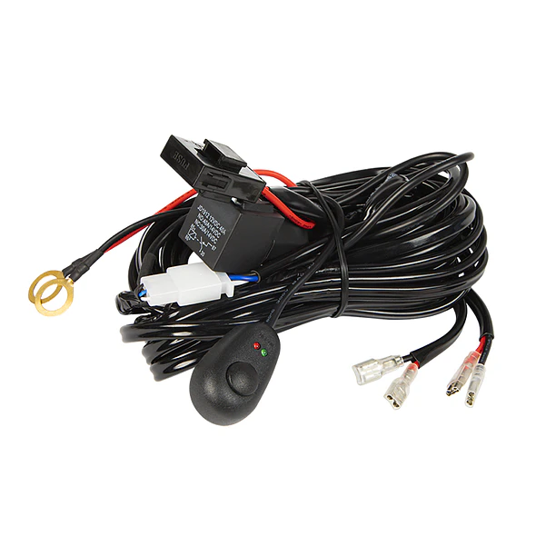 Kit Cabos Instalação Barra LED Offroad c/ Switch ON/OFF 1