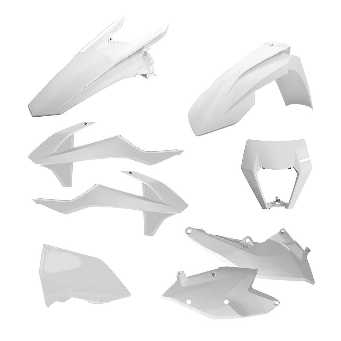 Kit Plásticos KTM EXC/EXC-F 2017-2019 2