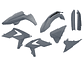 Kit Plásticos Beta RR 250/300 2T 350/400/450 4T 2013-2017 - Thumbnail 4