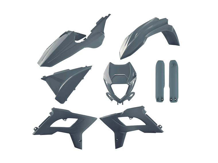 Kit Plásticos Restyling Beta RR 2T/4T 2018/2019 (Nardo Grey) 2