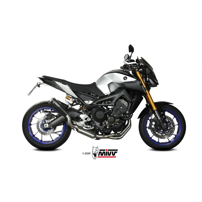 Escape MIVV X-M1 Inox Preto Yamaha MT-09 / SP 2013-2020 1