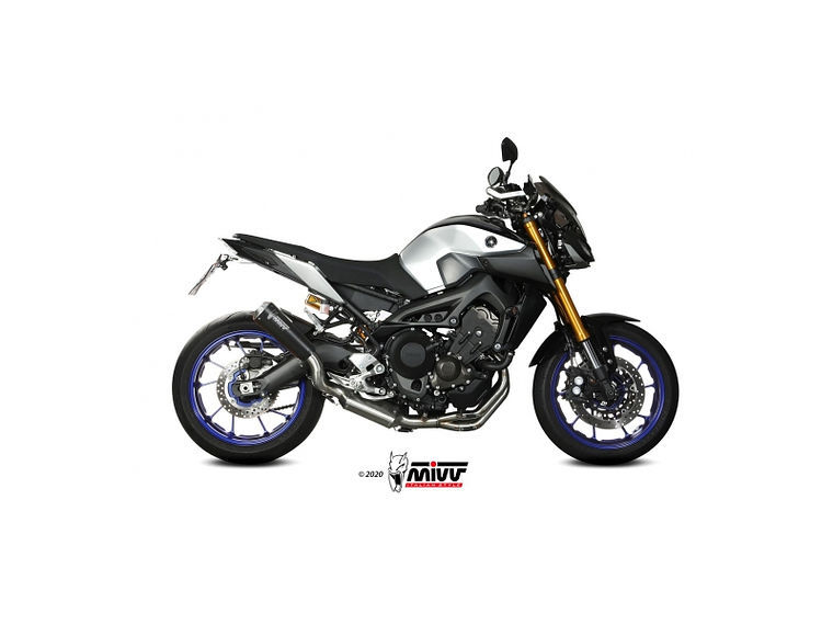 Escape MIVV X-M1 Inox Preto Yamaha MT-09 / SP 2013-2020 1