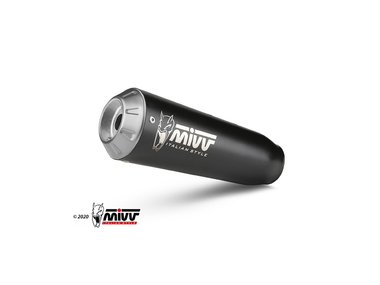 Escape MIVV X-M1 Inox Preto Yamaha MT-09 / SP 2013-2020 4