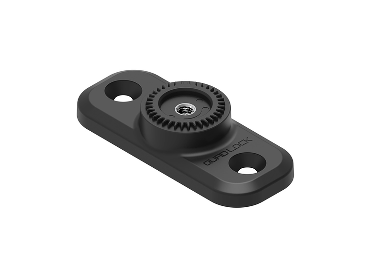 Base Retangular 360 2 Furos Quad Lock  1