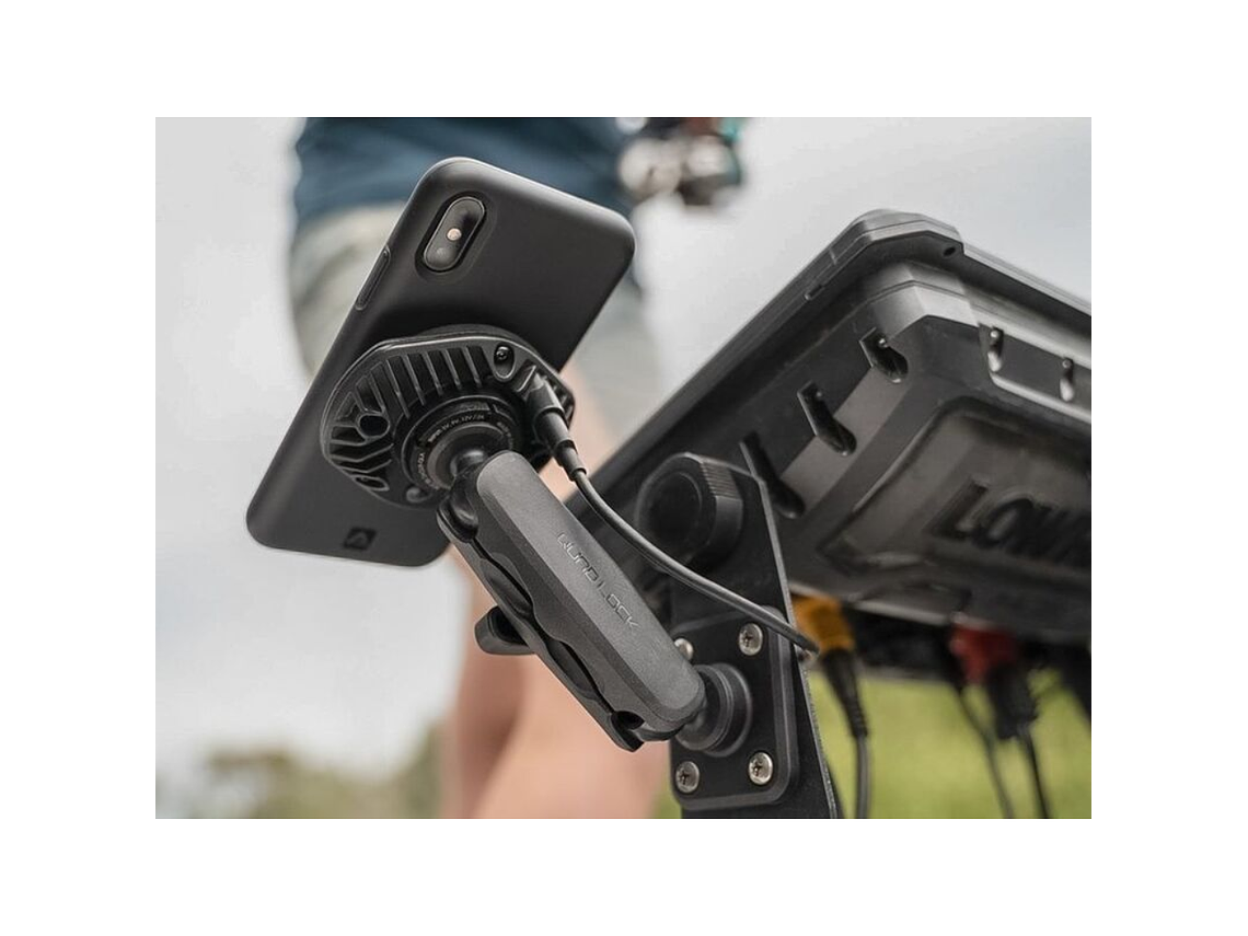 Base Retangular 360 2 Furos Quad Lock  3