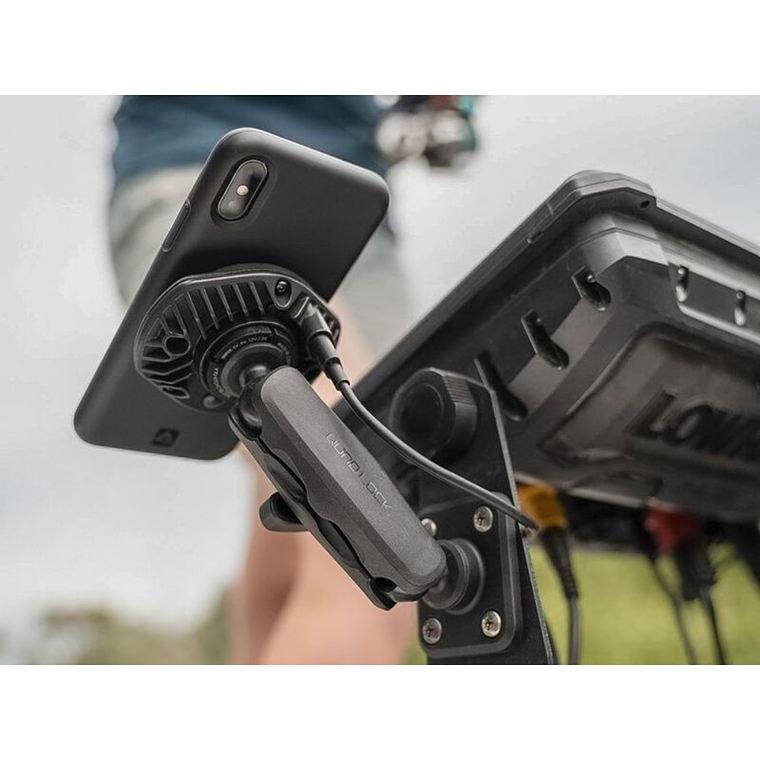 Base Retangular 360 2 Furos Quad Lock  3