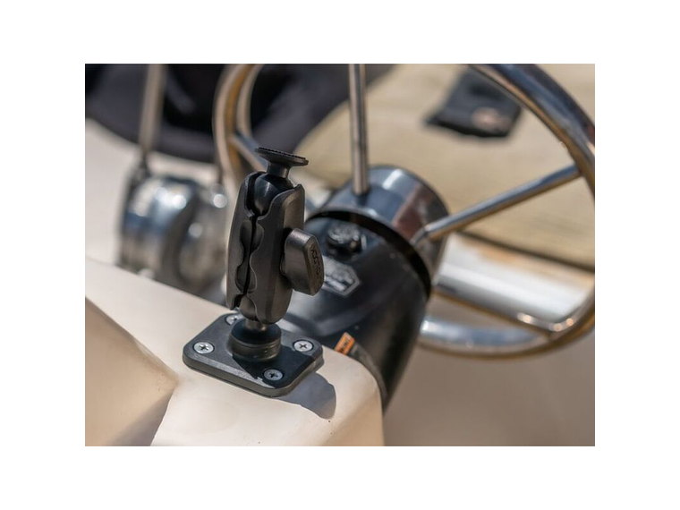 Base Retangular 360 2 Furos Quad Lock  5