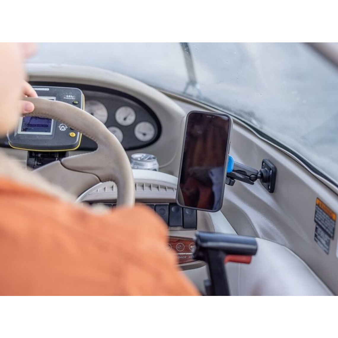 Base Retangular 360 2 Furos Quad Lock  6