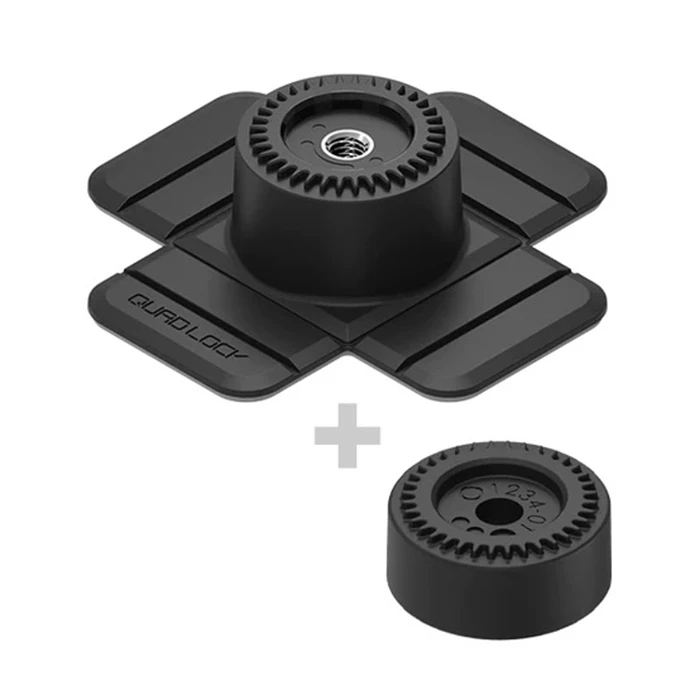 Base Flexível c/ Adesivo Quad Lock 360 1