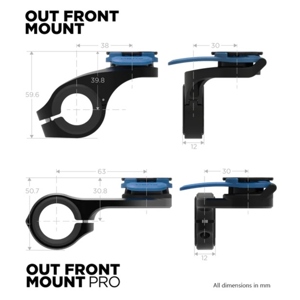 Suporte de Telemóvel p/ Bicicleta Quad Lock 