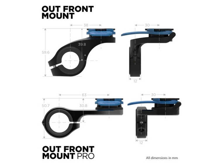 Suporte de Telemóvel p/ Bicicleta Quad Lock  2