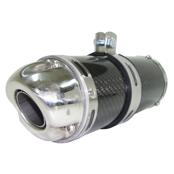 Ponteira Escape Universal 4 Tempos Carbono 1