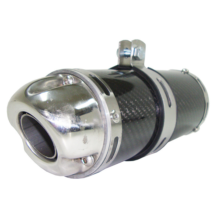 Ponteira Escape Universal 4 Tempos Carbono 1