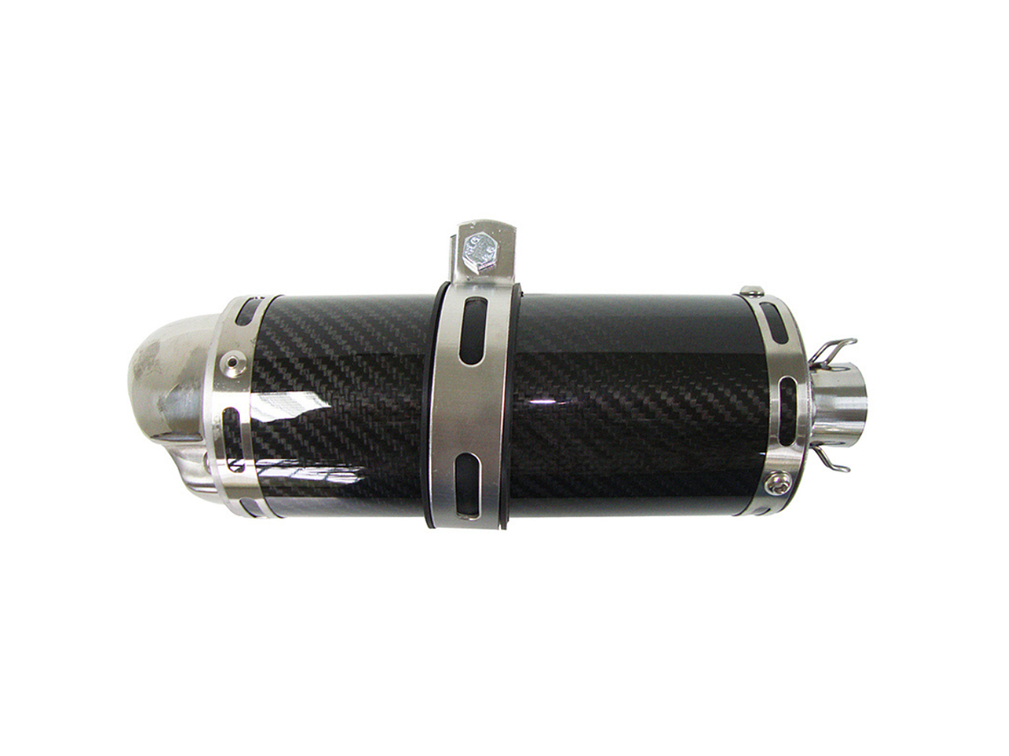 Ponteira Escape Universal 4 Tempos Carbono 2