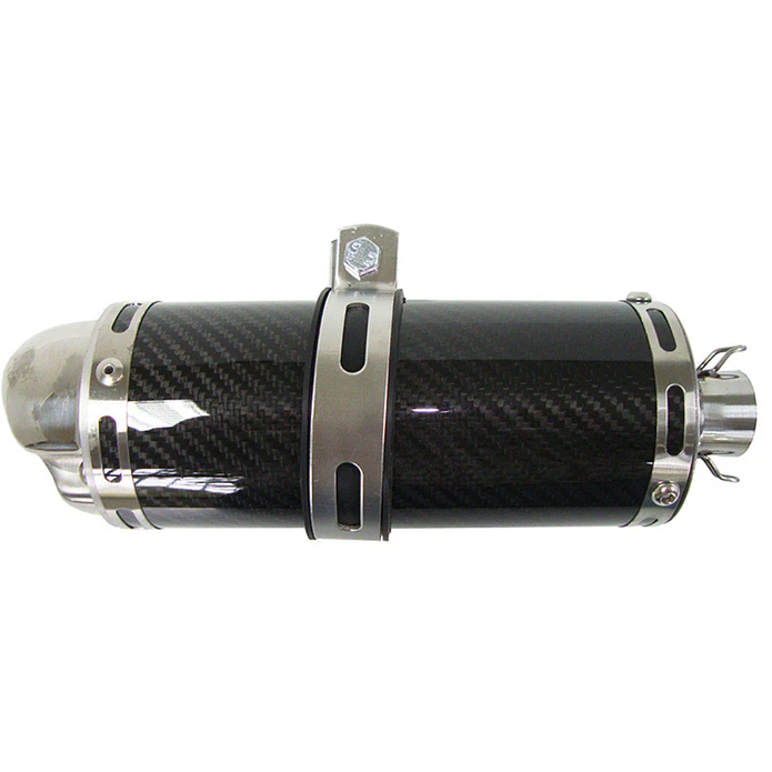 Ponteira Escape Universal 4 Tempos Carbono 2