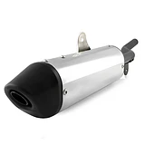 Ponteira Escape Yamaha DTR125 Oval Firebox 