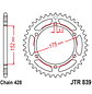 Cremalheira Yamaha DTR125/DTX/RE/TDR 125/WR 125/ DT 200 - Thumbnail 2